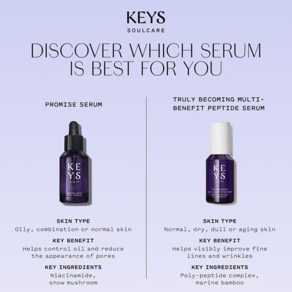 Keys Soulcare Truly Becoming Multi-Benefit Peptide Serum - Picture 2 of 8